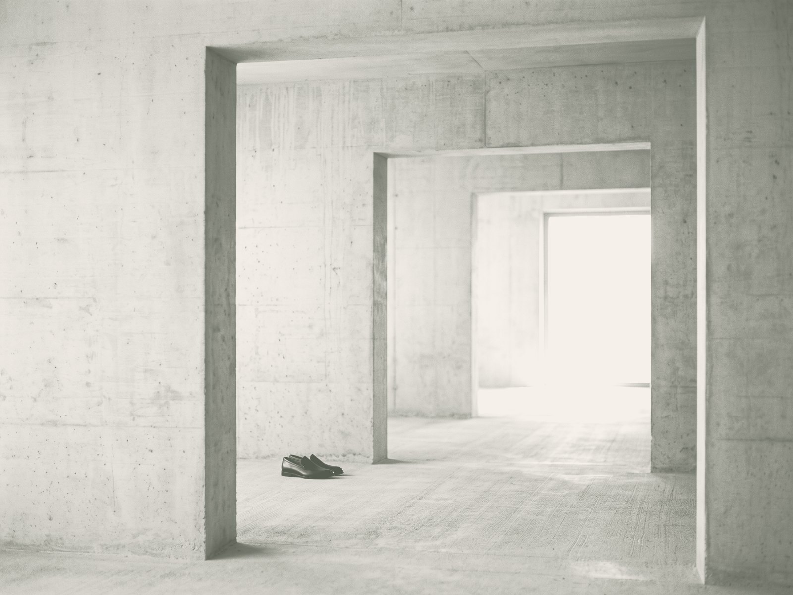 Doorway, receding