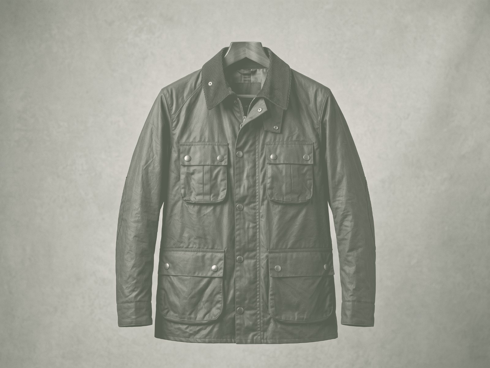 Utility Jacket — Flat, front